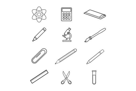 Education Icon Vector Set: A Practical Asset for Modern Design