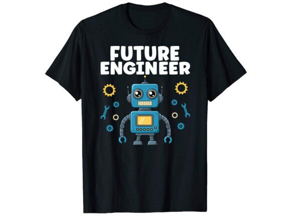 Empowering the Next Generation with the Future Engineer Career T-Shirt Design