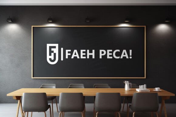Office Blackboard Mockup: Elevate Your Brand
