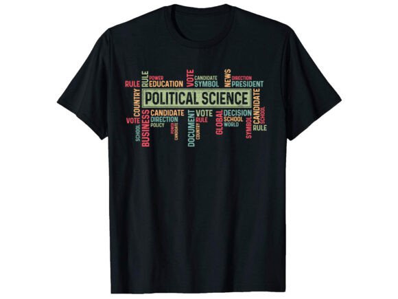 Political Science Career T-shirt Design
