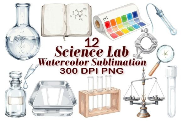 Science Lab Watercolor Clipart: A Practical Guide for Designers and Educators