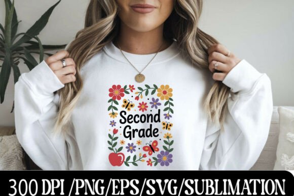 Second Grade Apple, Flower, and Butterfly: A Practical Review for Educators