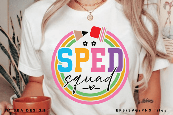 SPED Squad Svg Png: Empowering Special Ed Teachers