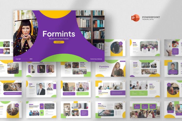 University Education Powerpoint Template: Elevating Academic and Professional Presentations